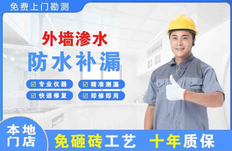 镜湖外墙渗水维修